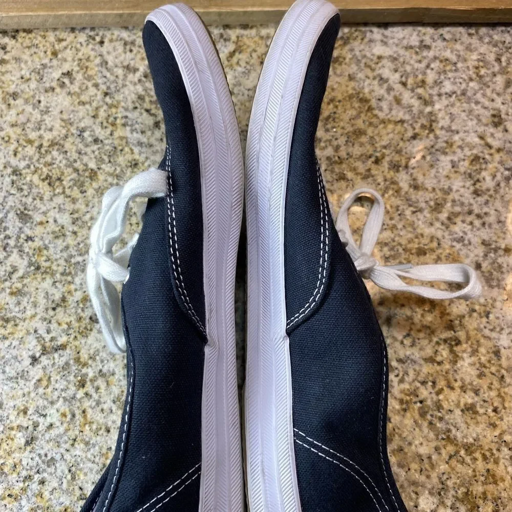 ✅Keds classic black lace up sneakers